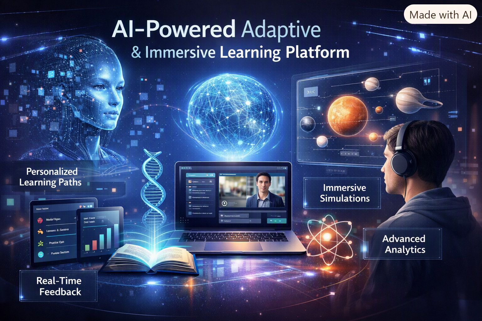 AI Tutor helping a student