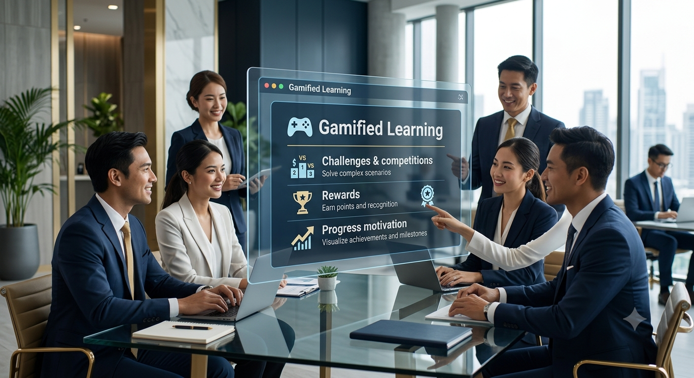 Gamified learning